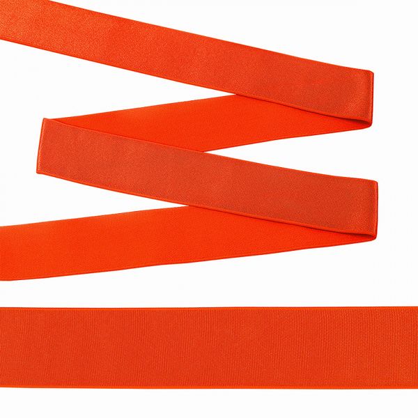 Резинка для мужских трусов и боксеров 40.0 мм / 25 метров, 33729, цв.оранжевое пламя
