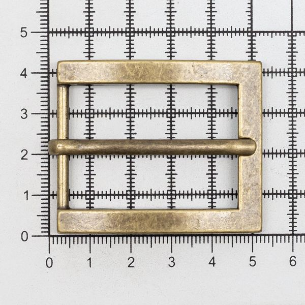 Пряжка ременная металл 30 мм латунь, металл, 4 шт, BIG