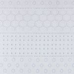 Ткань шитьё (прошва) 150х135 см, белый, Gamma YFAS-981