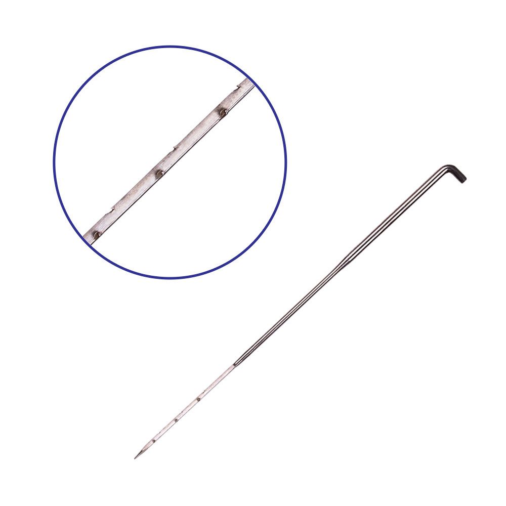 Иглы ручные для валяния (фелтинга) 25 грубые, толстые, 5 шт, Gamma FN-005