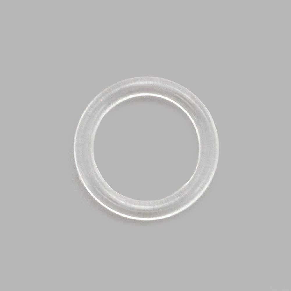 Кольца для бюстгальтера пластик ⌀10.0 мм, прозрачный, 100 шт, 512045-2