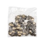 Винт кобурный металл ⌀9 мм, h4 мм, латунь, 50 шт