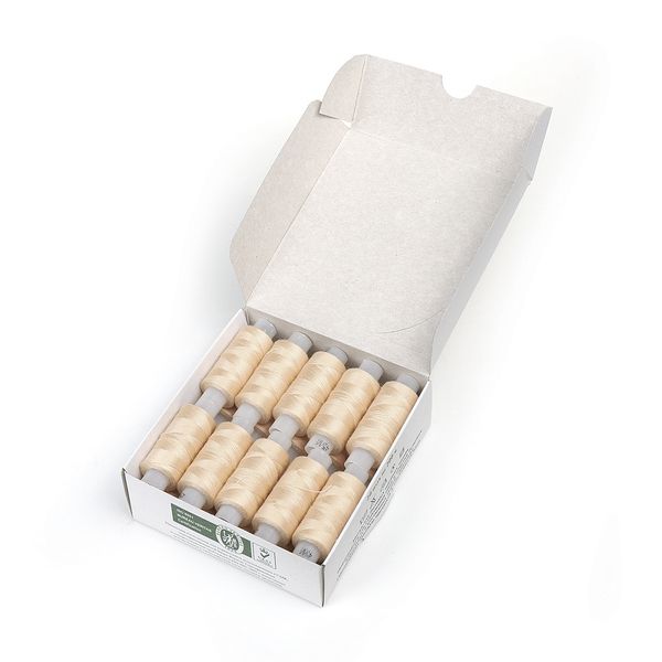 Нитки армированные ПНК им.Кирова 45ЛЛ, бытовые, 200 м / 20 кат., 4602 бл.бежевый