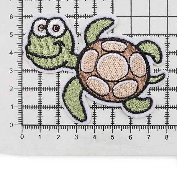 Термоаппликация Черепашка, 6.3х8.1cm, Hobby&Pro