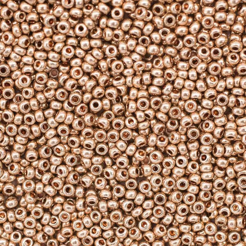 Бисер Preciosa Solgel metallic 10/0 (2.3 мм), 100 г (5х20 г), цв. 18112