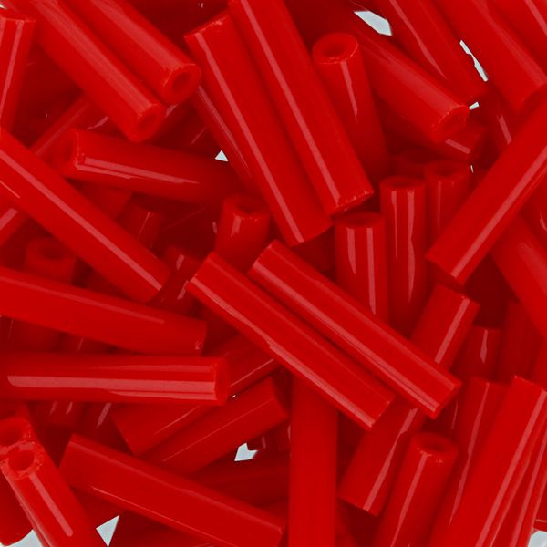 Бисер Toho Bugle 3 (9 мм), 25 г (5х5 г), 0045A св.вишневый