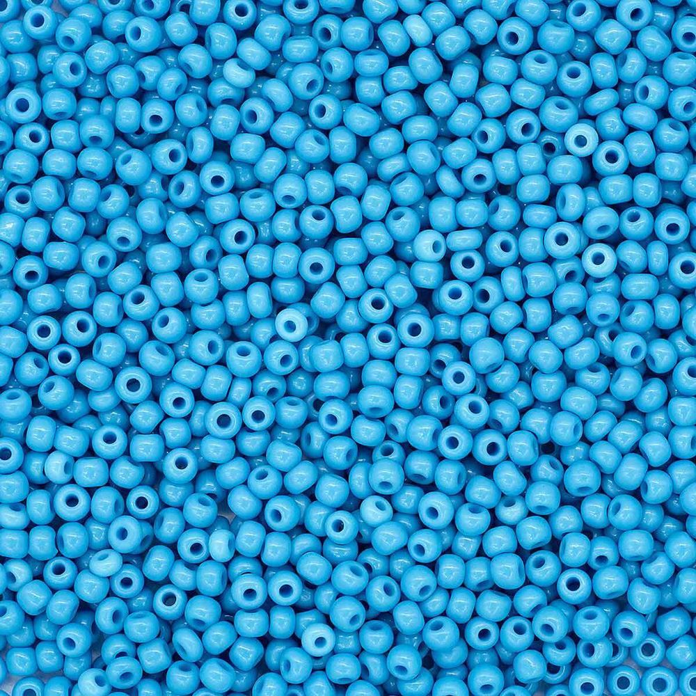 Бисер Preciosa непрозрачный 10/0 (63050), круг.отв, 50гр