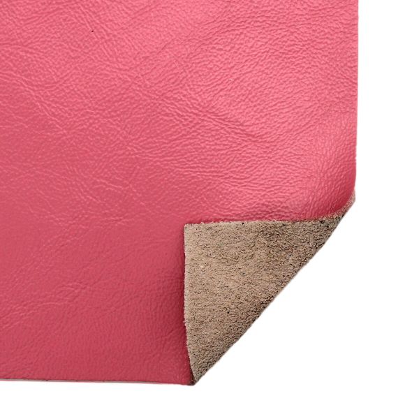 Кожа натуральная в листах А6 (10,5*14,8см), 100% кожа (13 розовый) 402