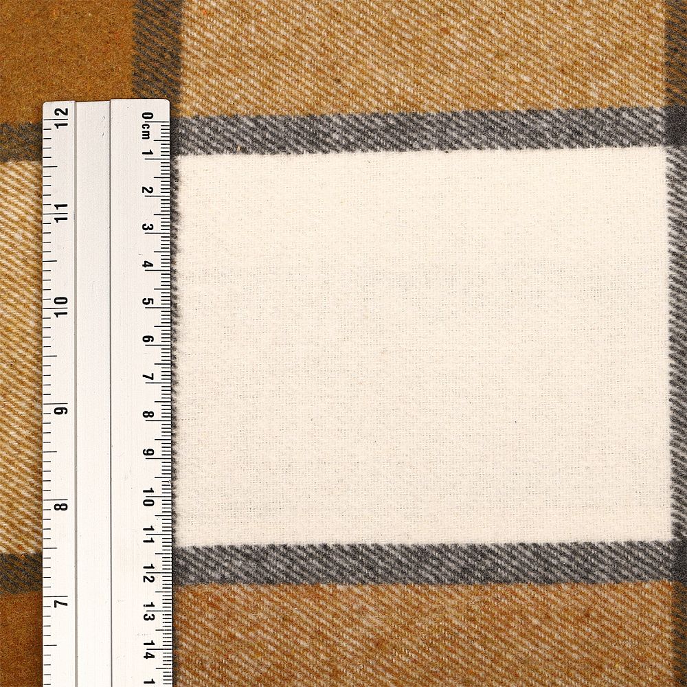 Фланель рубашечная 260 г/м², 150 см / 1 метр, TBY.Fl.P43.1, цв.43 бежевый