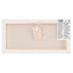 Холст грунтованный на подрамнике 25х50 см, 570 г/м², 2 шт, Слободской крупнозернистый, Vista-Artista AMLG-2550