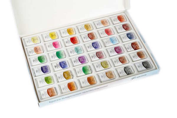 Краска акварель Петербургская классика 36 цв, Аква-колор