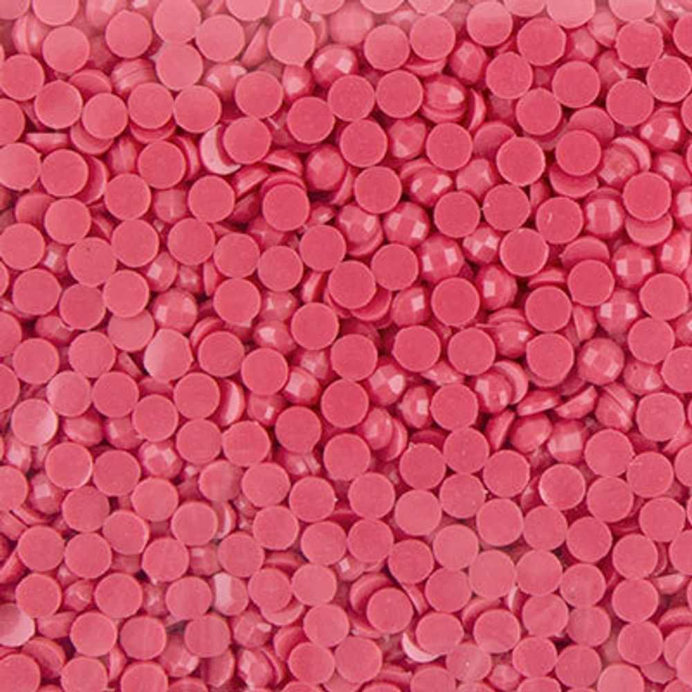 Стразы неклеевые акрил 2.5 мм, 10х10 г, /РП/, №3078 т.розовый, Zlatka OZM