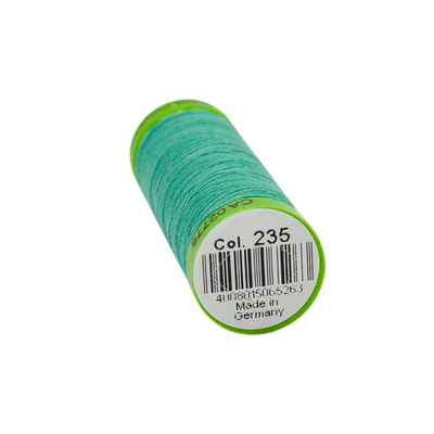 Нитки для тонких тканей Gutermann Extra Fine 150, 200м, 235 изумрудный, 5 катушек
