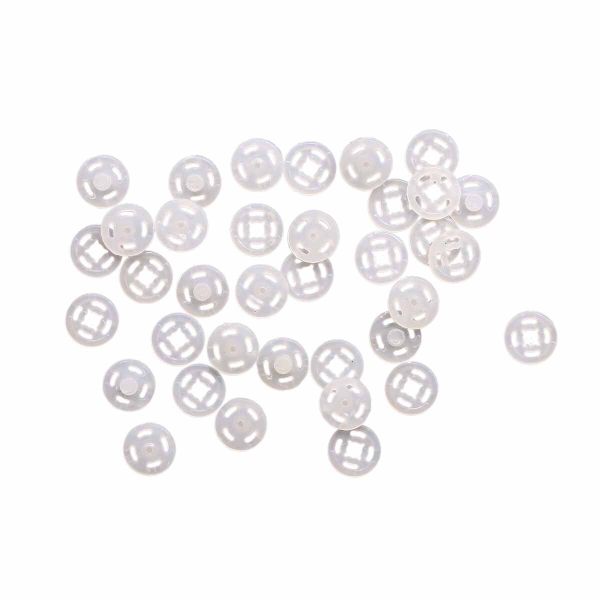 Кнопки одежные 10 мм, нейлон, прозрачные,18 шт, Pony