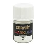 Мика-порошок, слюда Diamond/бриллиантовый "Sparkling Powder" 5гр. Cernit, 050 or/золото