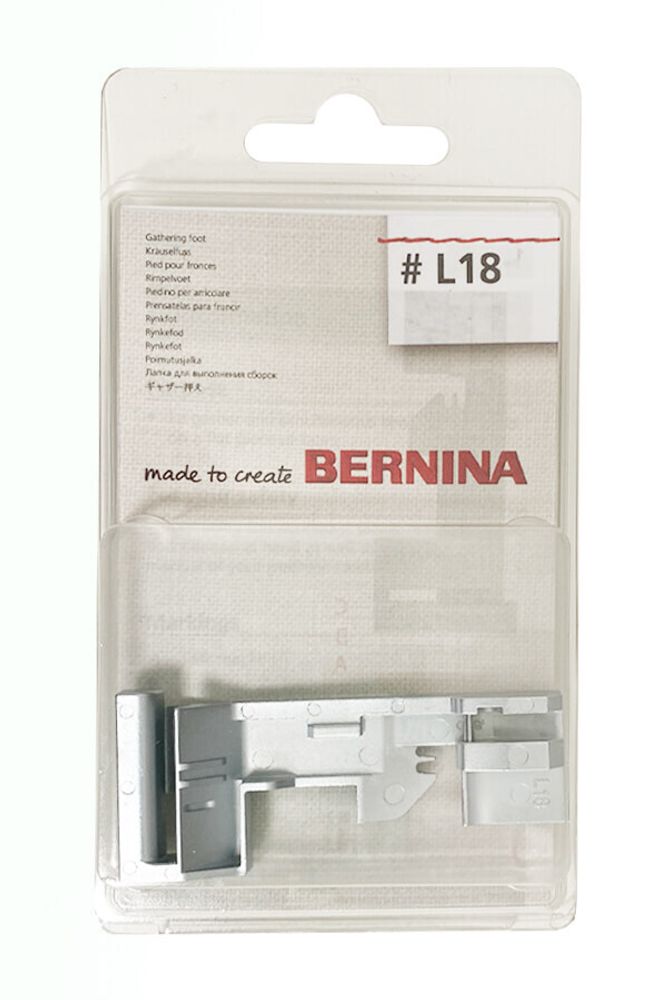 Лапка для оверлока для выполнения сборок №L18, 103 427 70 00, Bernina, 1 шт