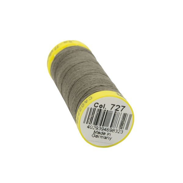 Нитки отделочные Gutermann Deco Stitch 70, 70м, 727 дымчато серо-зеленый, 5 катушек