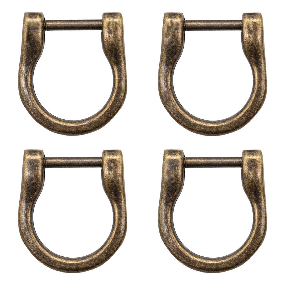 Кольца для ручек сумки, медный, 1,8 см, 4 шт, Prym