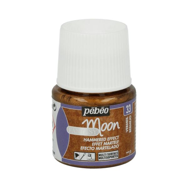 Краска с фактурным эффектом Fantasy Moon 45 мл, 167033 под бронзу, Pebeo