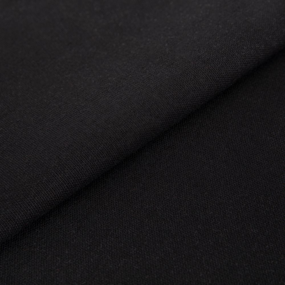 Льняная ткань 175±5 г/м², 150х140 см, №008 черный, Gamma 3070N