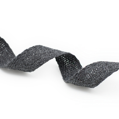 Тесьма (лента) киперная (100% х/б) 15 мм / 25 метров, рис.9758, 16 т.серый, С3863Г17