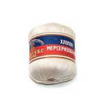 Пряжа Камтекс Хлопок мерсеризованный / уп.10 мот. по 50 г, 200 м, цв.188 топл.молоко