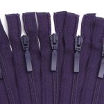 Молния спираль (витая) Arta Т5 (5 мм) 1 зам., разъем., 70 см, цв. 867 фиолетовый, уп.5 шт