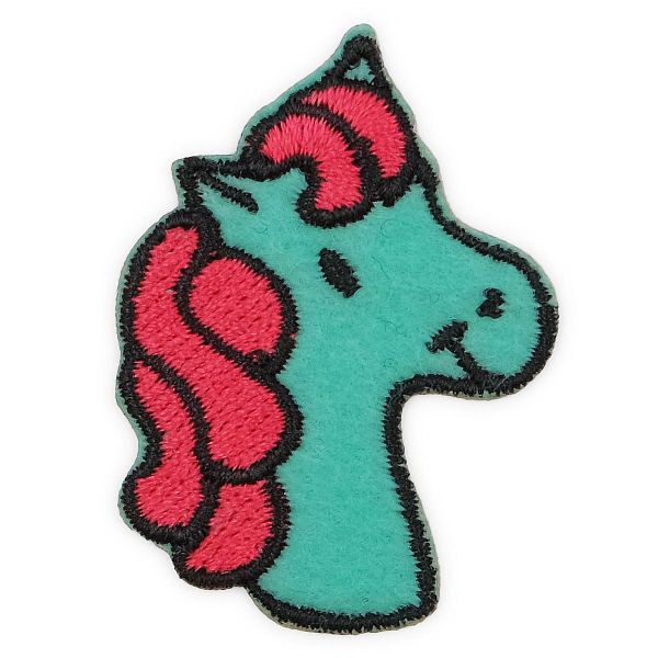 Термоаппликация Единорог, 3.5х4.7см, Hobby&Pro