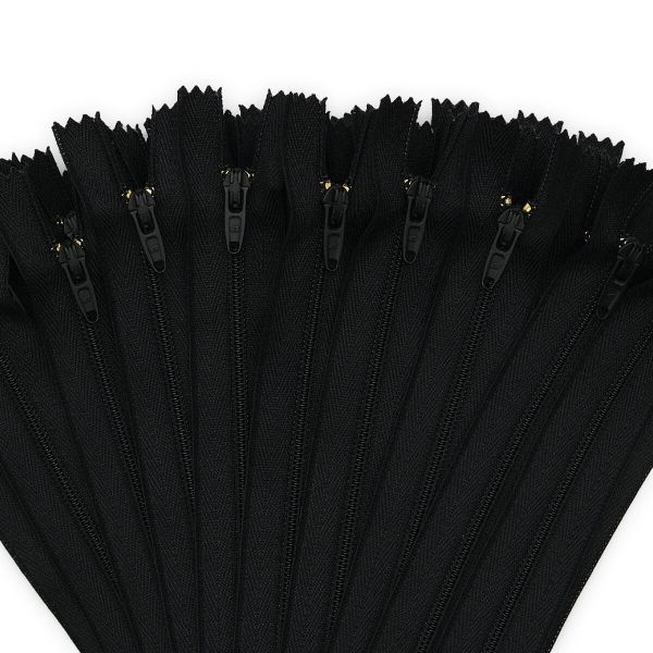 Молния спираль (витая) брючная Arta Т4 (4 мм) 1 зам., н/раз., 20 см, (ST4AM.915), ОПТ. УП., 50 шт, 580 черный