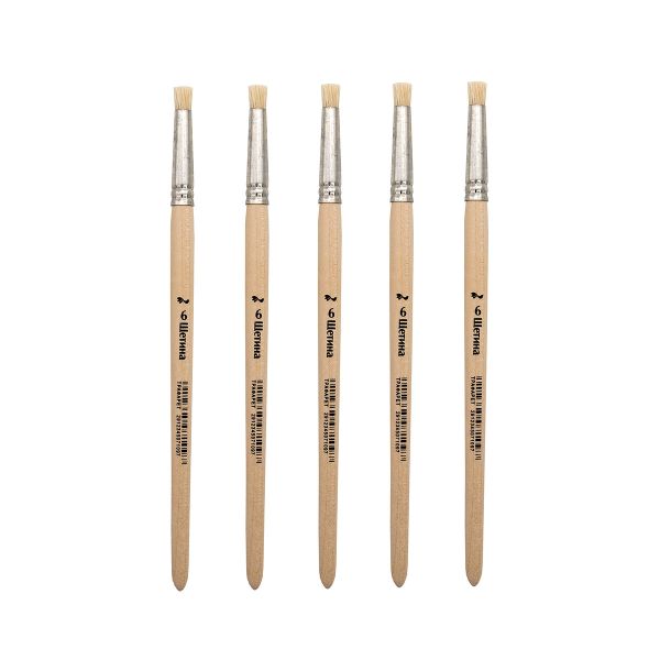 Кисть щетина трафаретная №6