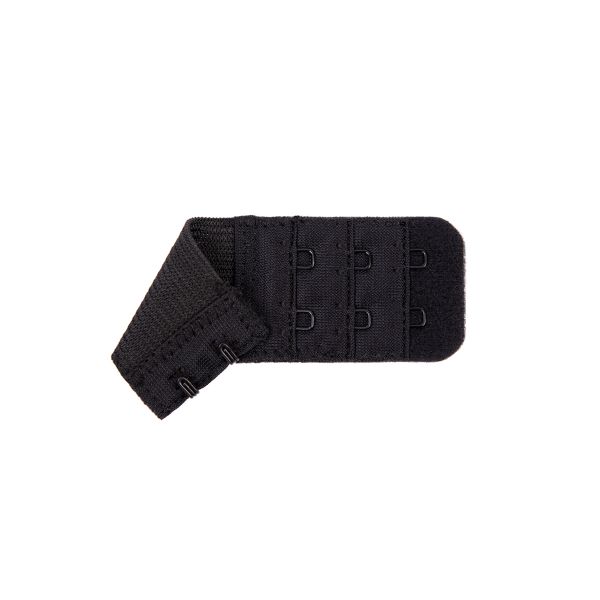 Удлинитель застежки для бюстгальтера 32.0 мм, 5 шт, полиэстер, 02 черный, Blitz ZBT-32