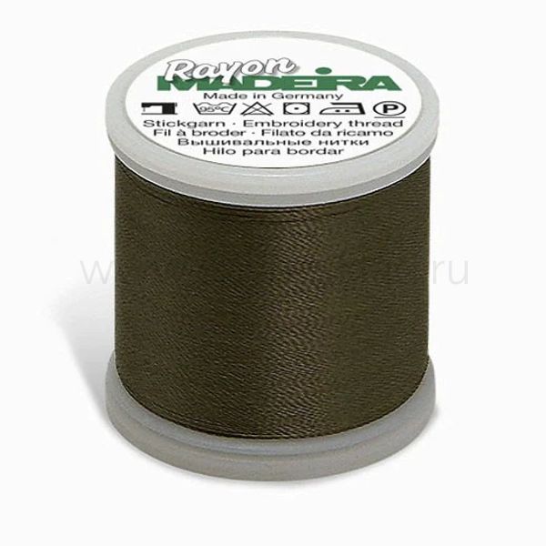 Нитки вышивальные вискоза Madeira Rayon №40, 1000 м, цв. 1306, 9841, 5 катушек