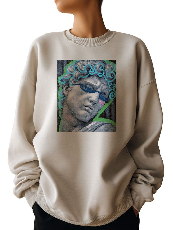 Набор для вышивания нитками Panna NK-7549, Давид, 21х26 см