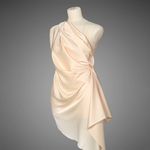 Шелк Армани 90 г/м², 150 см / 25 метров, TBYArm-007, цв.07 экрю