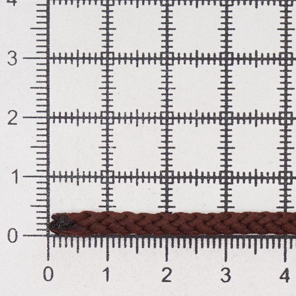 Шнур плетеный ⌀4.0 мм / 30 метров, коричневый