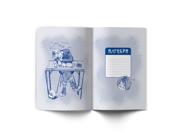 Тетрадь со справочным материалом АниМания, выборочный лак, A5+ 48 л. на скобе 65 г/м², белизна 100%, 10 шт, клетка, 000558 Алгебра, Светоч 48ТПСКа5_4_2_1