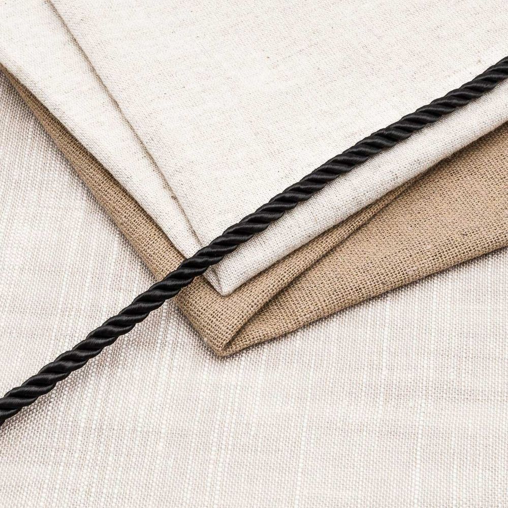 Шнур витой ⌀5.0 мм / 18,29м, 33 черный, 1AS-168