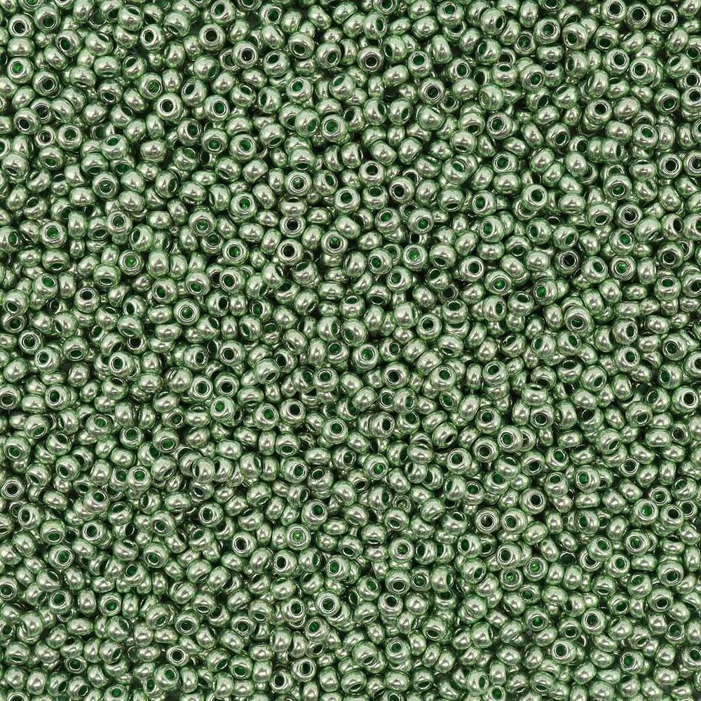 Бисер Preciosa металлик terra 10/0 (2.3 мм), круг.отв., 50г, (18556)