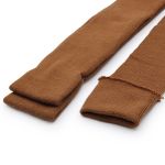 Манжеты трикотажные рукава 7.0 см / 3 метра, полушерсть тонкие 14кл. 1х1, 075 бежевый