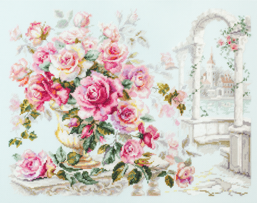 Чудесная игла, Розы для герцогини 40х30 см