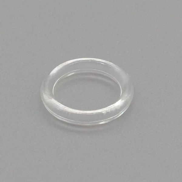 Кольца для бюстгальтера пластик ⌀8.0 мм, прозрачный, 100 шт, 512073-2
