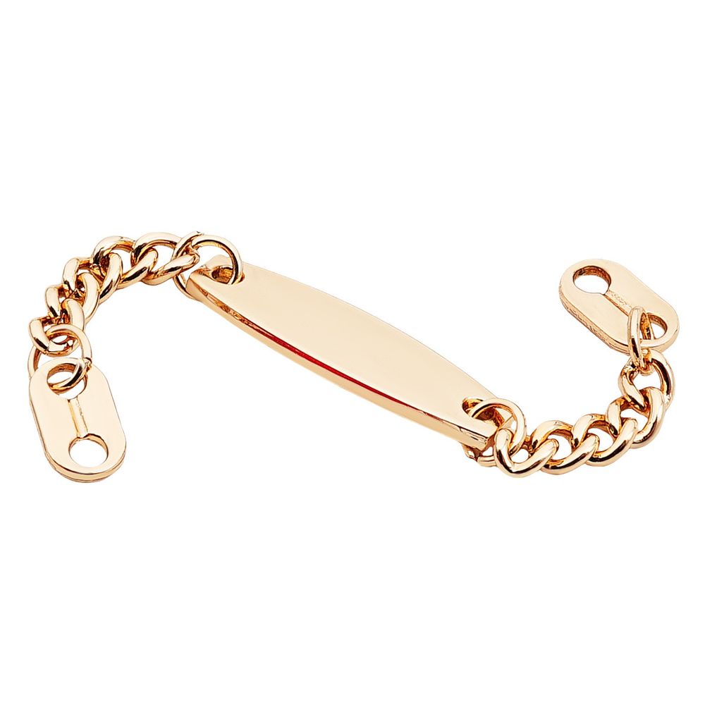 Вешалка-цепочка 100 мм, металл, золото, МТ_1861, 6 шт