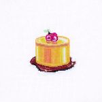 Набор для вышивания нитками Созвездие, Манго-маракуйя 12х12см