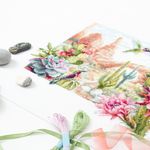 Набор для вышивания нитками Чудесная игла, Мир дикого запада 34х26 см