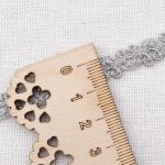 Тесьма 10мм / 50м (06 серебро), 23-2505