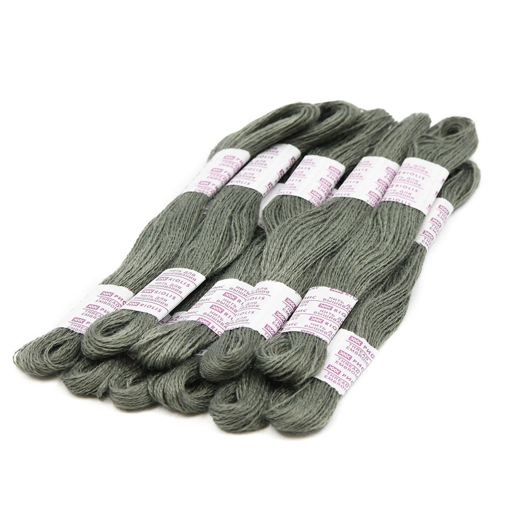 Мулине шерсть/акрил Риолис (380), 10 мотков по 20 метров