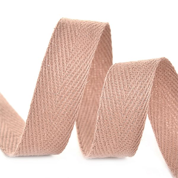 Тесьма (лента) киперная (100 х/б) 15 мм / 5 метров, 3.8 г/п.м., CT15293 цв.F293 т.бежевый