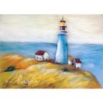 Набор для валяния (живопись цветной шерстью) "Маяк" 21x29,7см (А4)