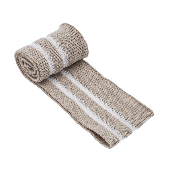 Подвяз (довяз) трикотажный с прозрачными вставками 6 см / 1 метр, серый, 3AR2880