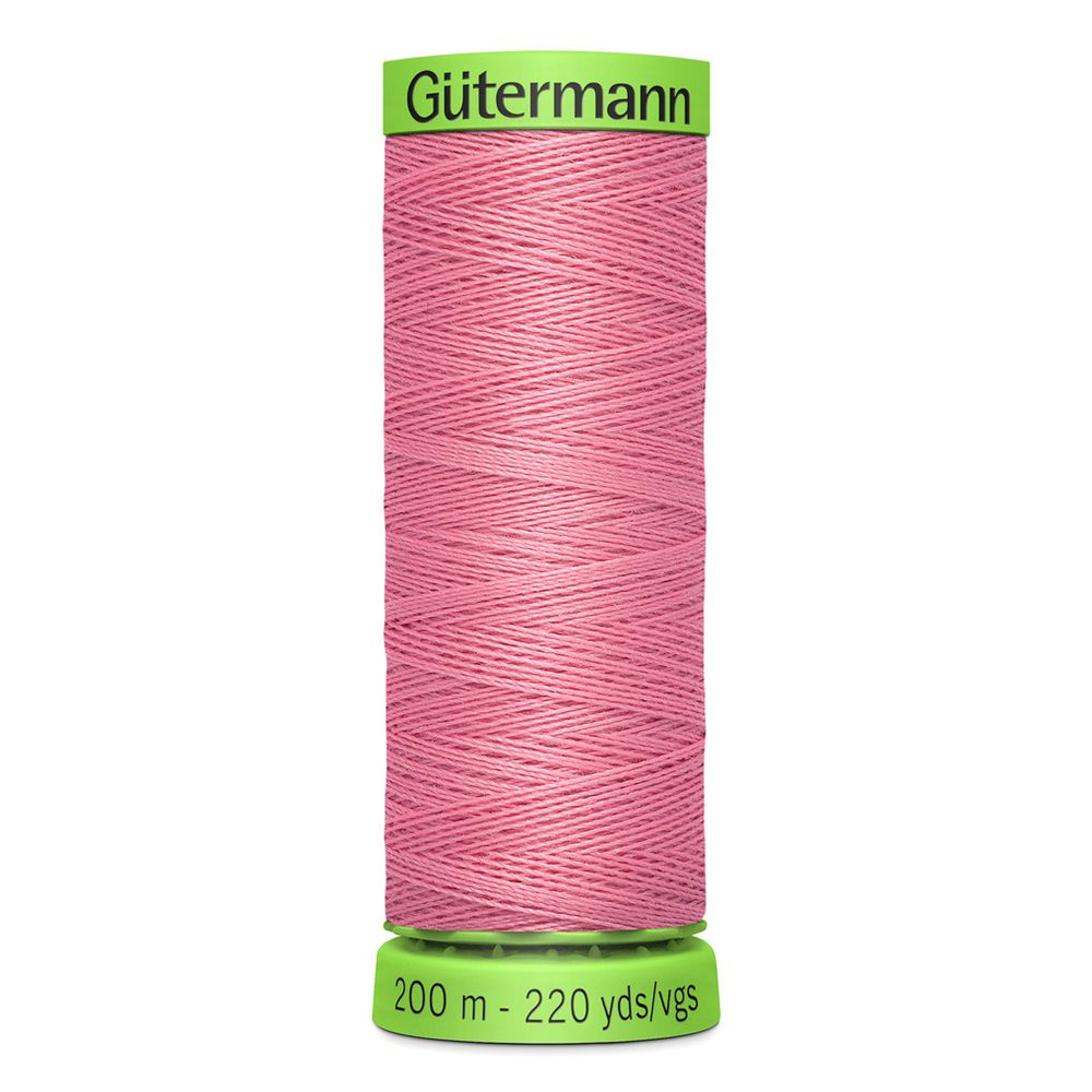 Нитки для тонких тканей Gutermann Extra Fine 150, 200м, 889 нежно-розовый, 5 катушек